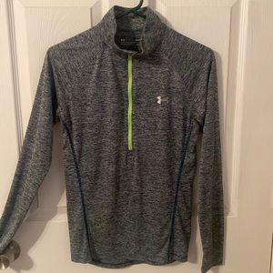 Under armour, small, heather and lime green